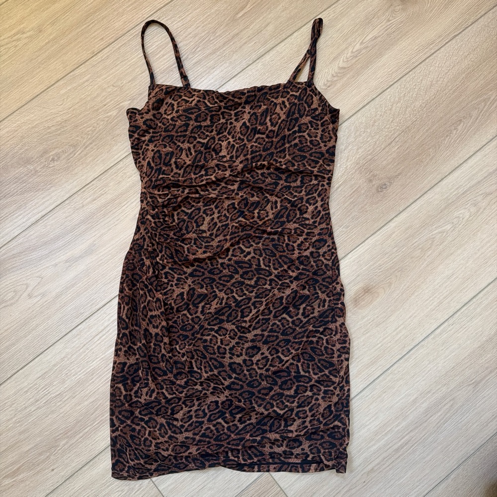 Leopard Print Bodycon Dress